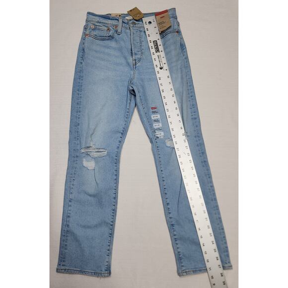 Levi's wedgie straight women size W28''xL28''-button fly - Picture 8 of 9